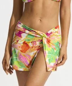 beacwear,badetøy,strandtøy,strandskjørt,skjørt,bikini,seafolly,bandeau,balconette