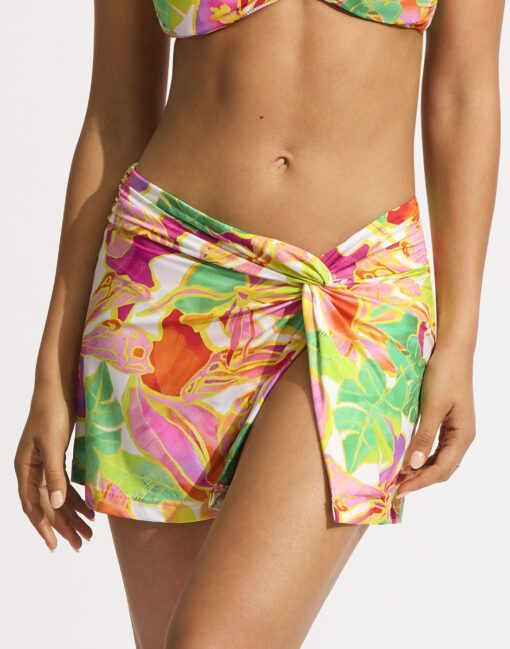 beacwear,badetøy,strandtøy,strandskjørt,skjørt,bikini,seafolly,bandeau,balconette