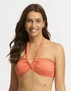 seafolly,bikinioverdel,bikinitopp,bikini,badetøy,beachwear,strantøy,melon,oransje