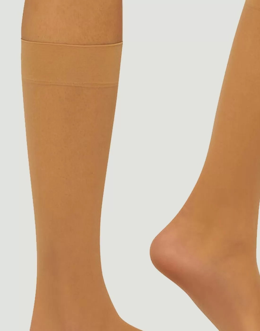 wolford individual 10 knestrømpe gobi beige