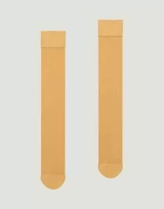wolford individual 10 knestrømpe gobi beige