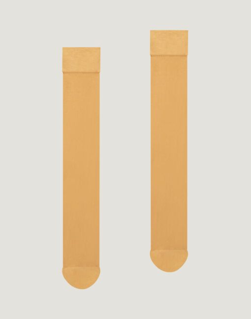 wolford individual 10 knestrømpe gobi beige