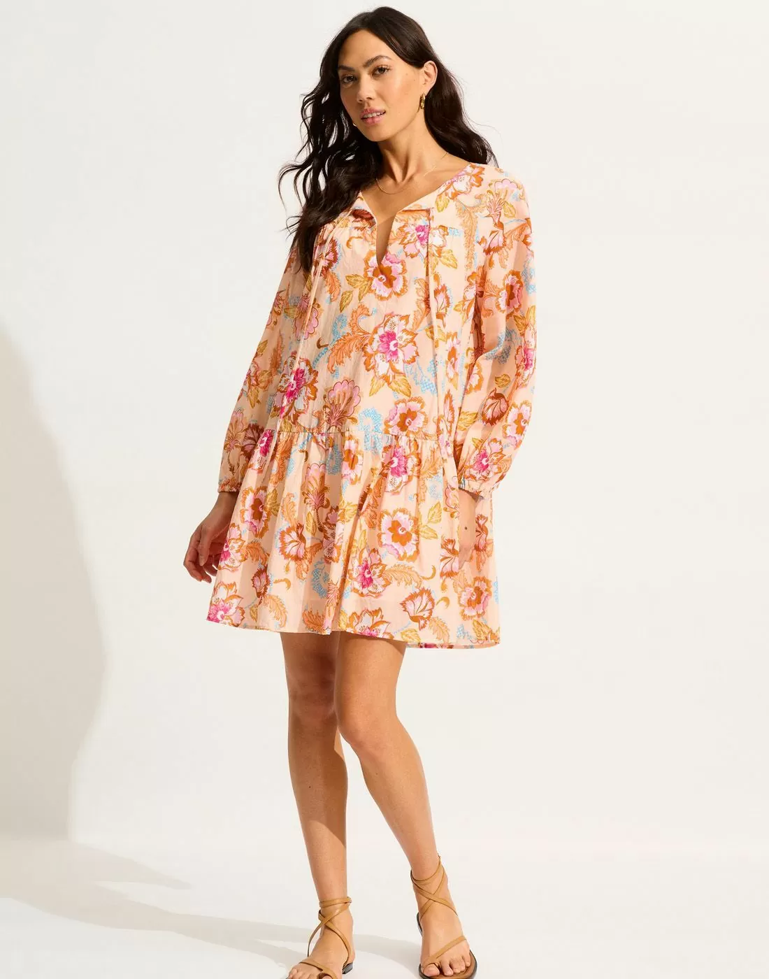 Seafolly, strandkjole, beach, kjole, strand, nectar 55257