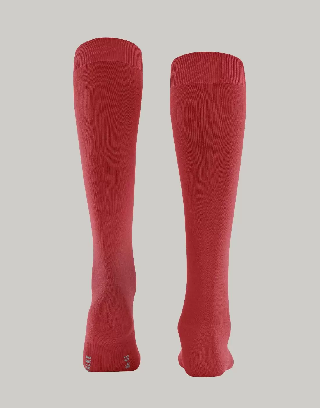 falke climawool ull knestrømpe scarlet rød