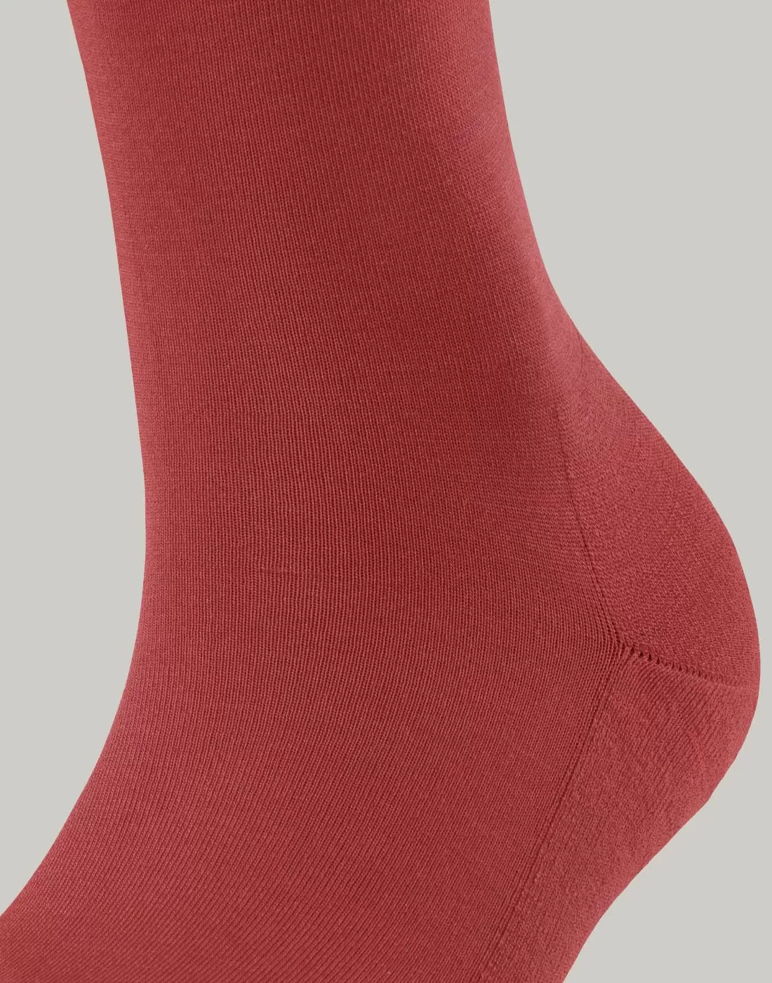 falke climawool ull knestrømpe scarlet rød