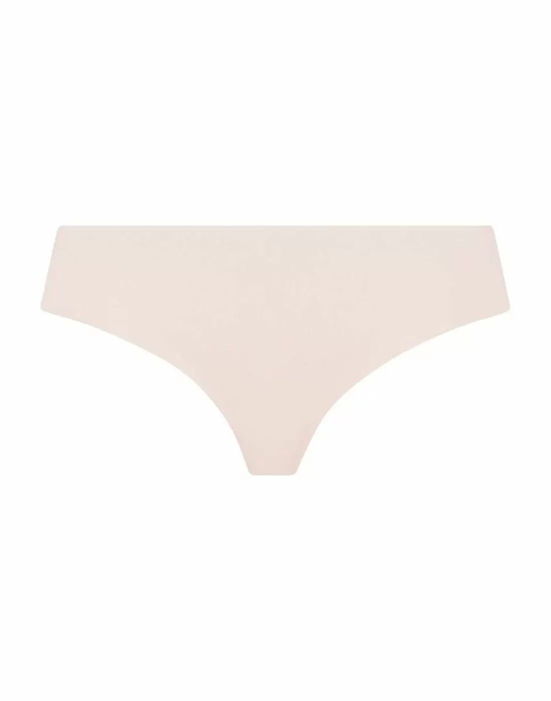 hanro invisible cotton truse svart med høy skjæring