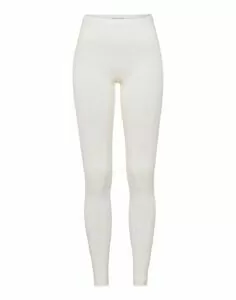 hanro soolen silk leggings ullundertøy hvit