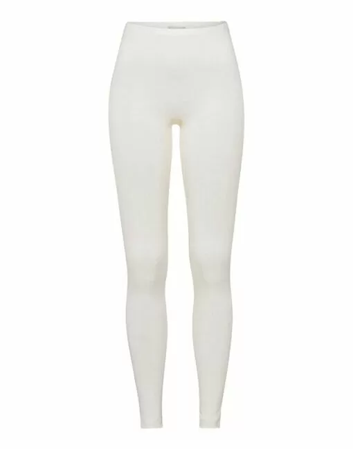 hanro soolen silk leggings ullundertøy hvit
