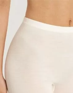 hanro soolen silk leggings ullundertøy hvit