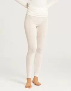 hanro soolen silk leggings ullundertøy hvit