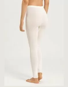 hanro soolen silk leggings ullundertøy hvit