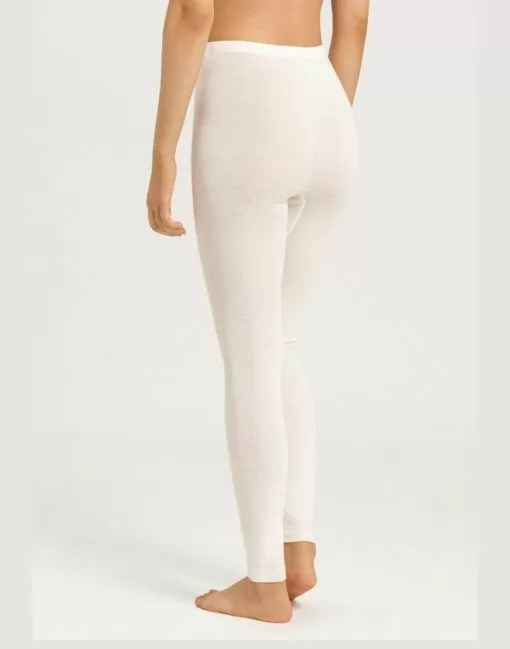hanro soolen silk leggings ullundertøy hvit