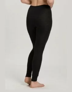 hanro woolen silk stillongs svart