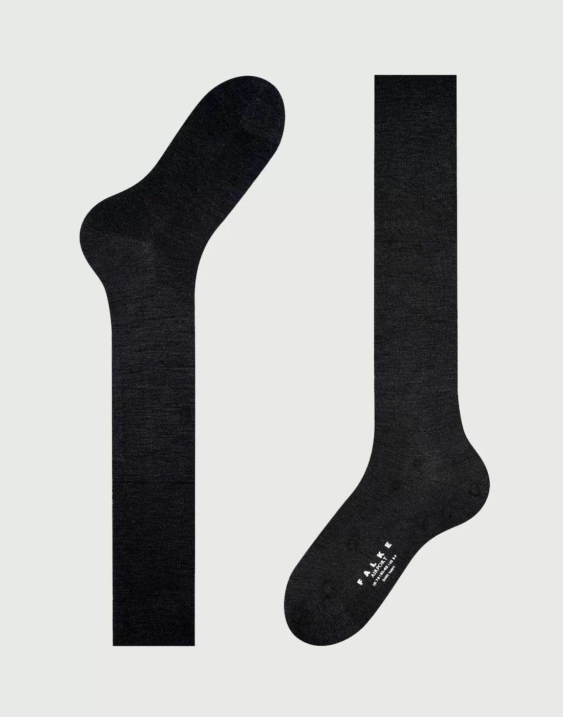 knestrømper svart herre falke airport