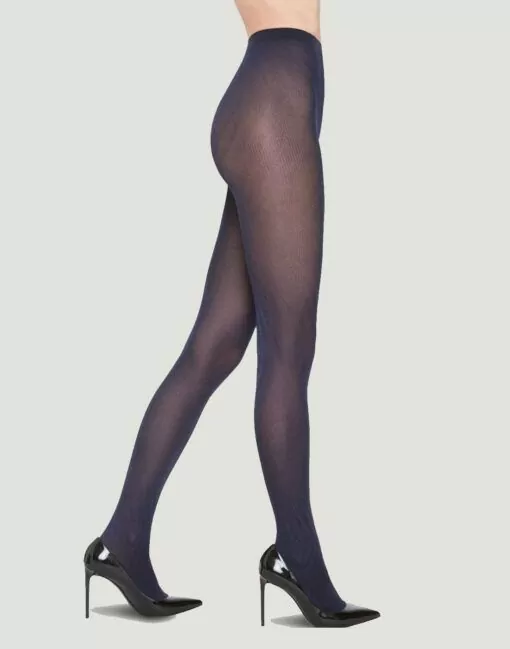wolford bodyline strømpebukse navy blue