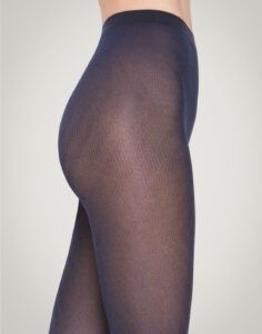wolford bodyline strømpebukse navy blue