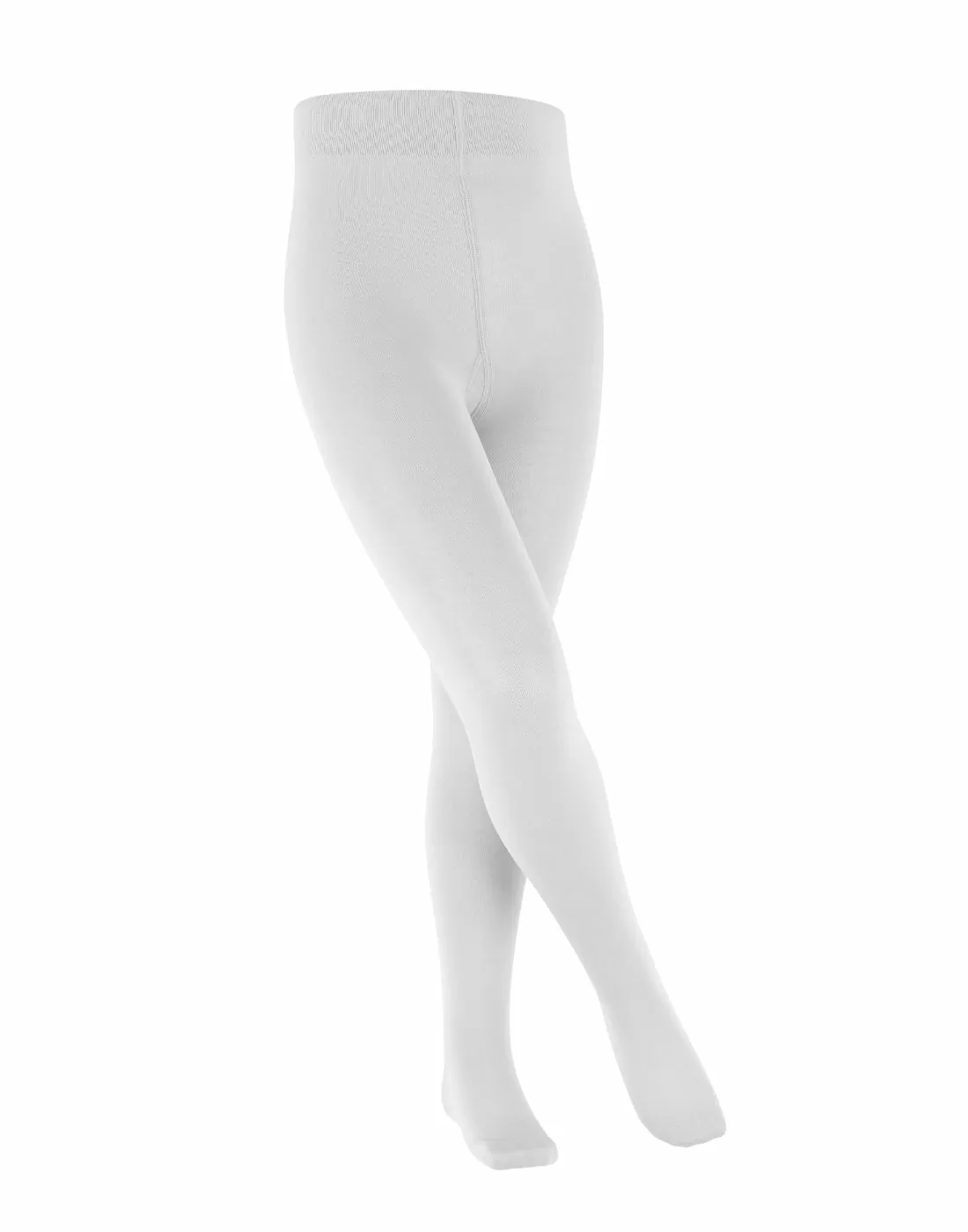 hvit strømpebukse til barn i bomull