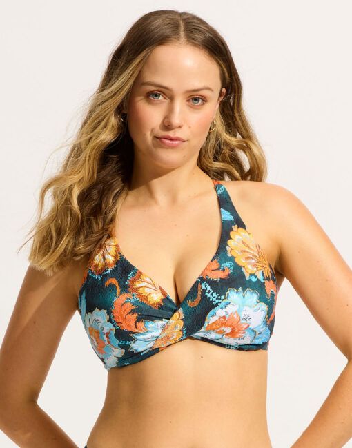 Seafolly, Spring festival, True Navy, bikinioverdel, bikini