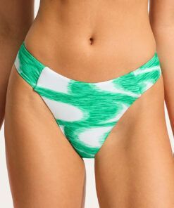 Seafolly, Wave lenght, Jade, Bikini, Strand