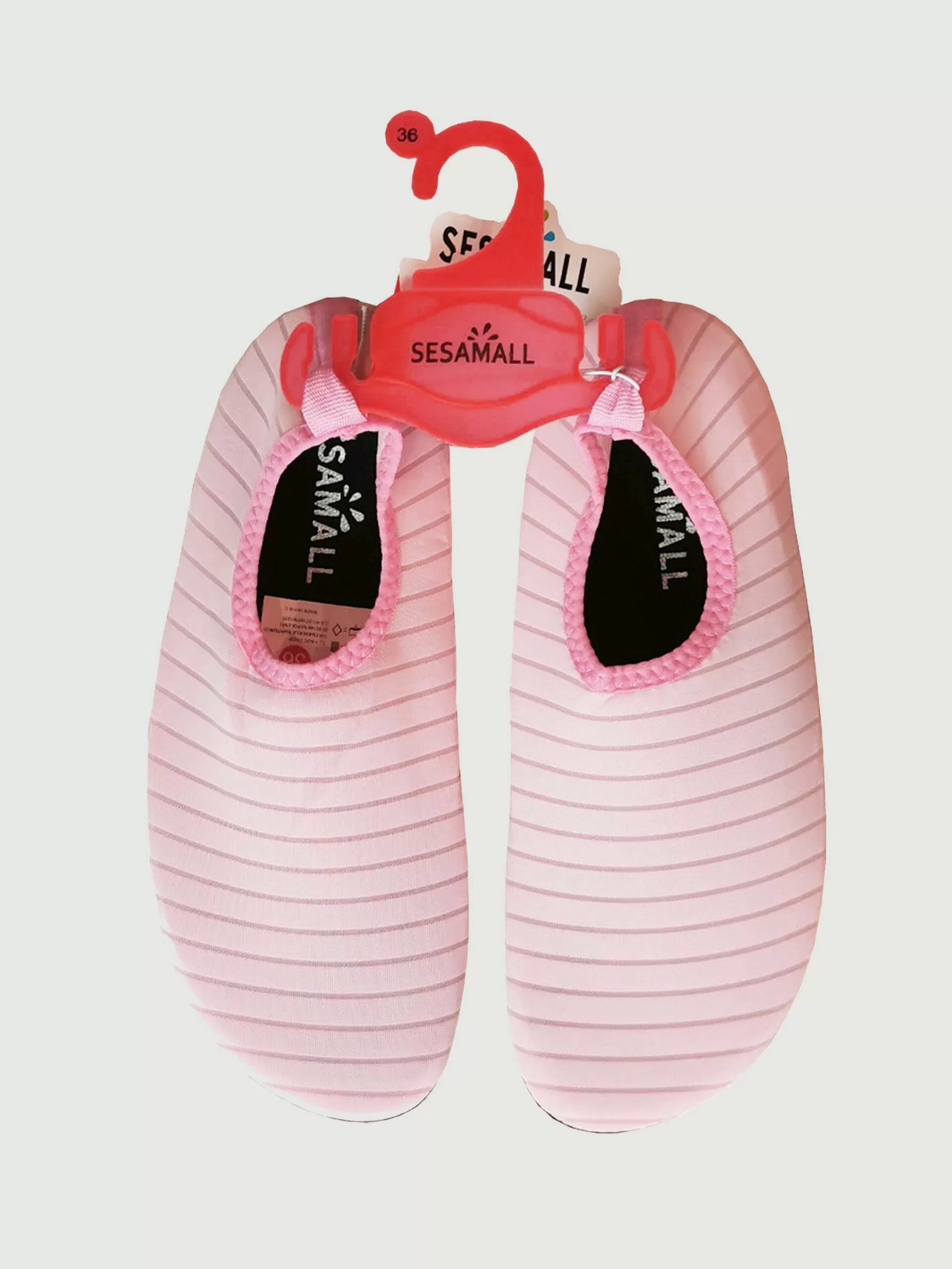 rosa badesko til svømming og bading