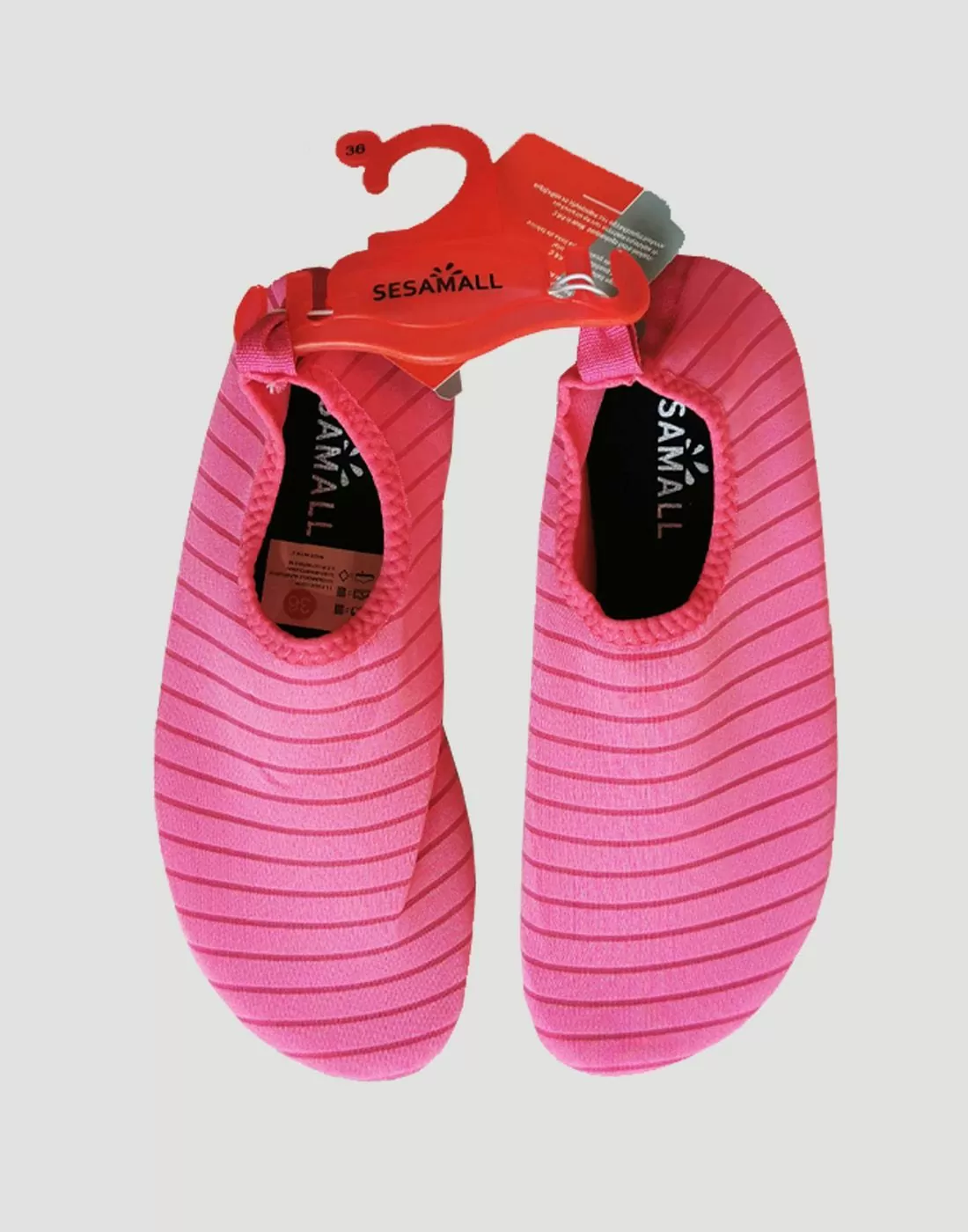 rosa badesko til svømming og bading