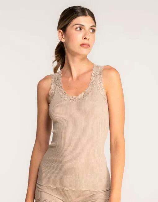 Oscalito ull silke blondesinglet