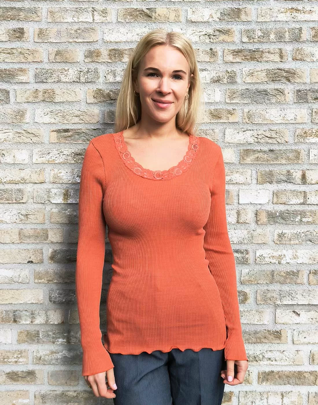 Oscalito Ull Silke Genser Arancione