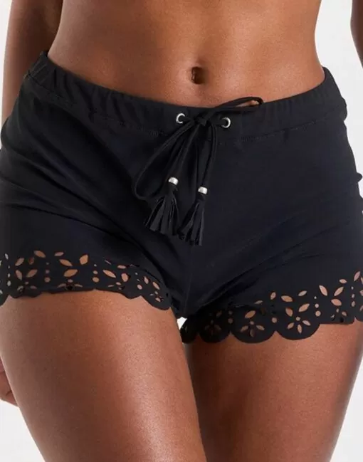 banana moon shorts beachwear svart