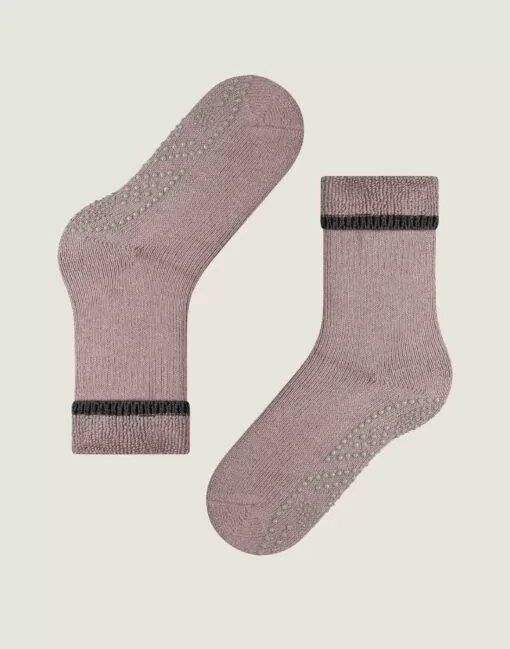 falke cuddle sokk rosewood rosa