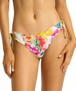 Seafolly Ciao Bella Tie Side Hipster Hvit