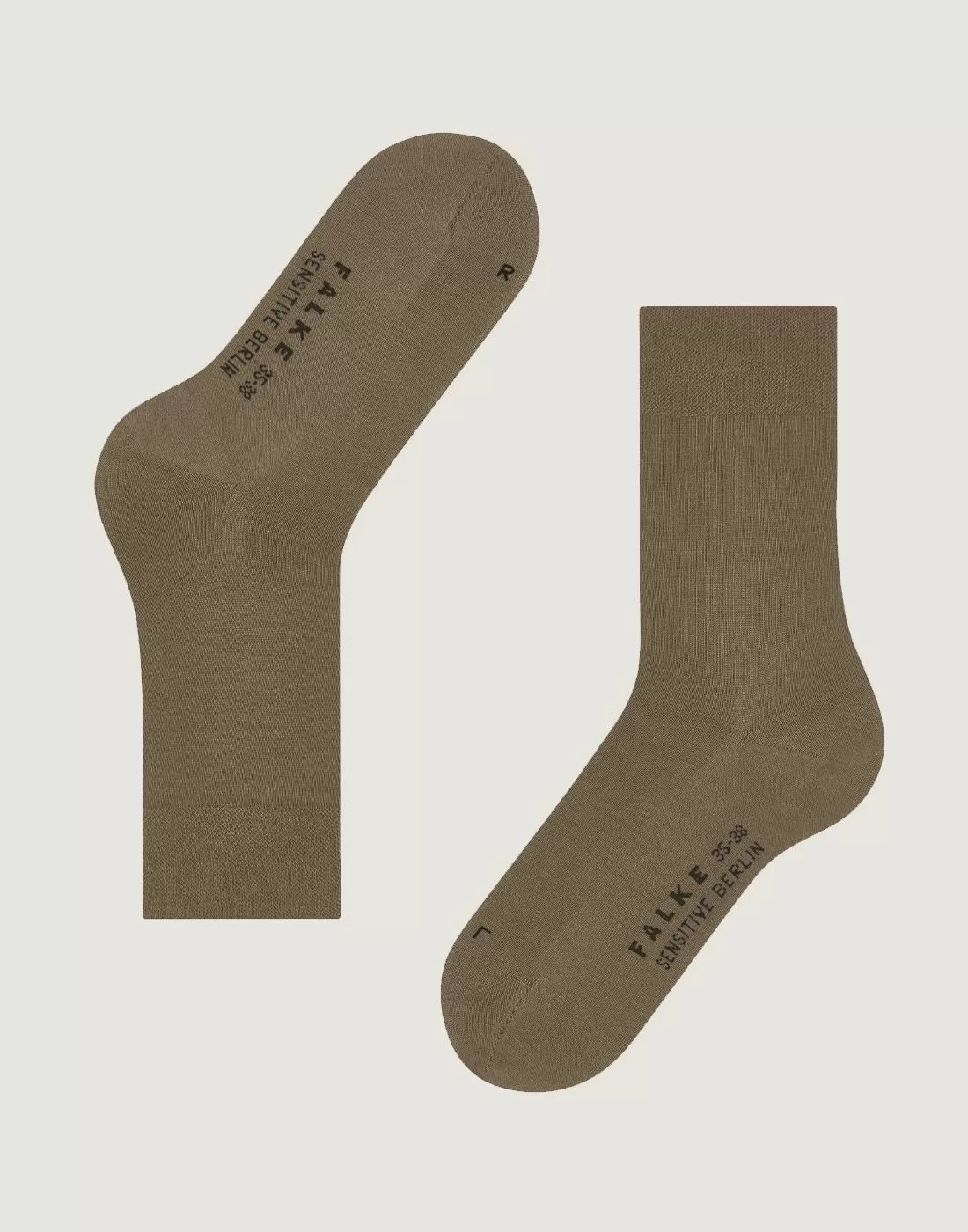 falke sensitive berlin ullsokk shitake brun