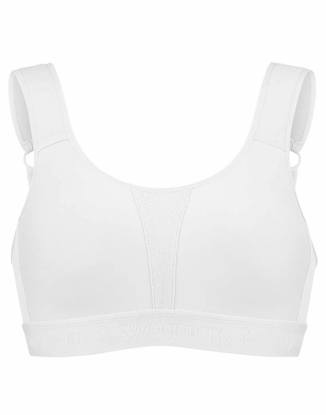 abecita kimberly iconic sports-bh hvit