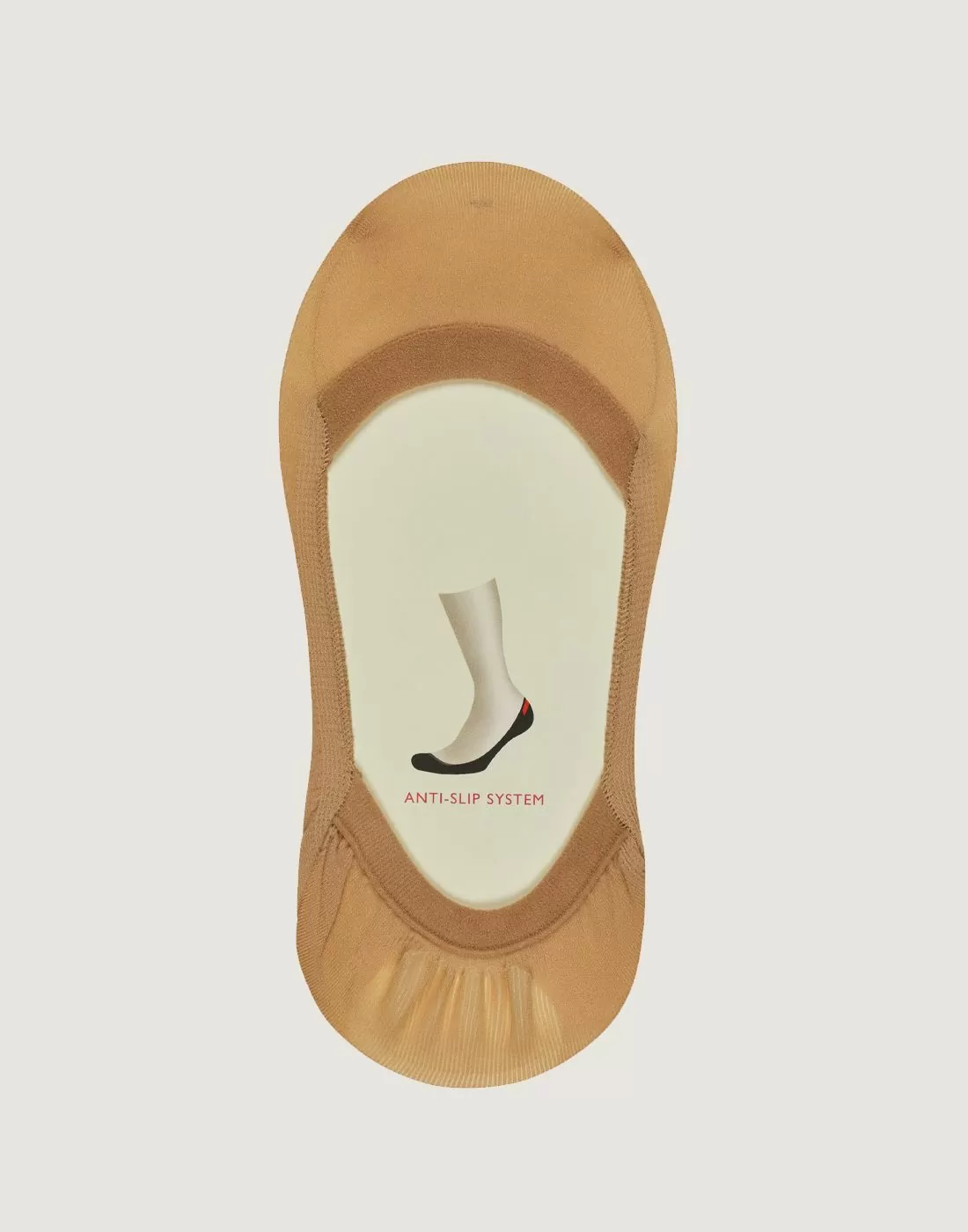 falke elegant step sokk crystal beige