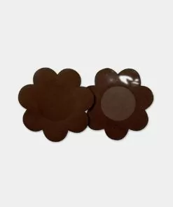 Nipple covers i sjokolade brun