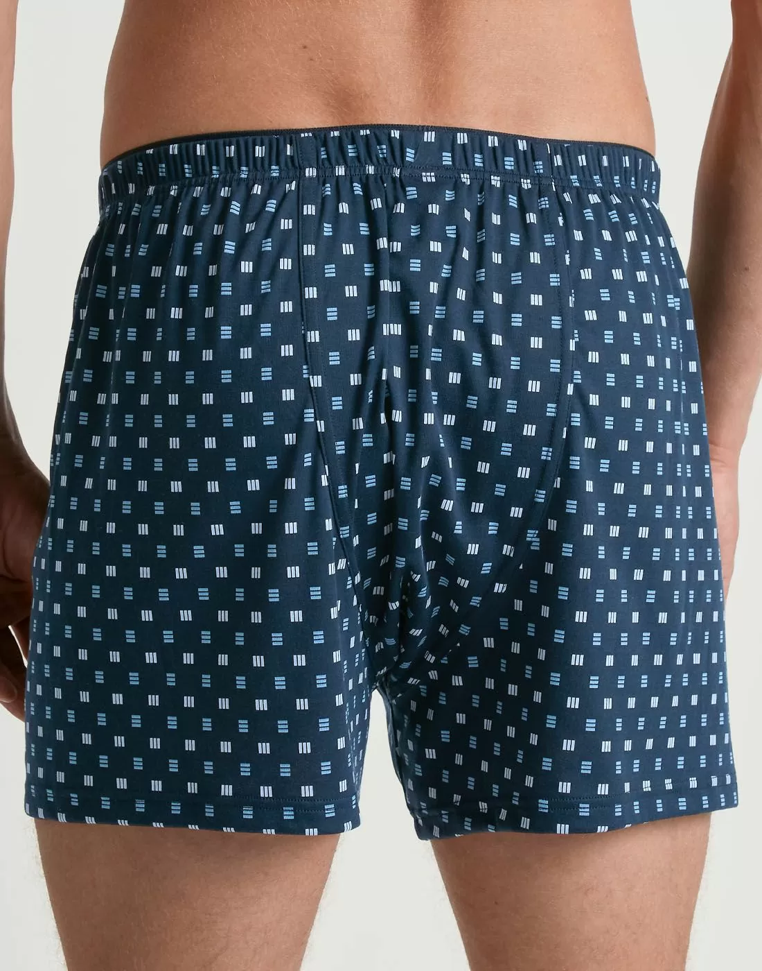 calida bokser herre cotton choice storm blue