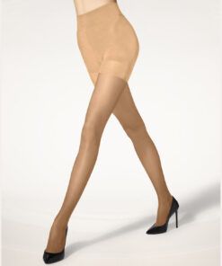 wolford miss 30 push up tights strømpebukse fairly light beige