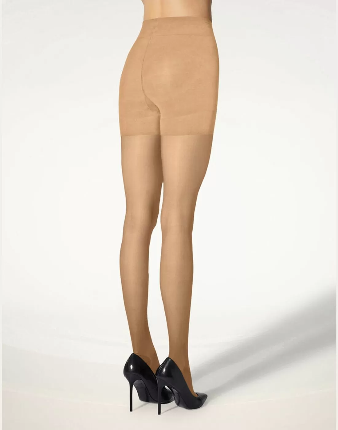 wolford miss 30 push up tights strømpebukse fairly light beige