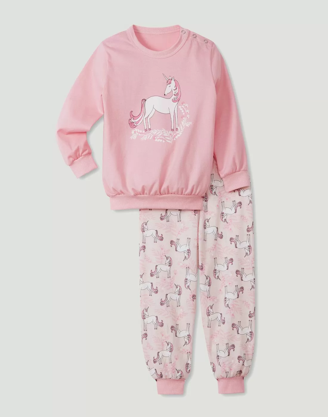 Rosa pysj til barn med enhjørning