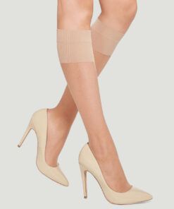 knestrømpe 20 denier i beige