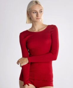 oscalito ull silke genser rosso