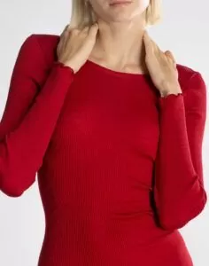 oscalito ull silke genser rosso