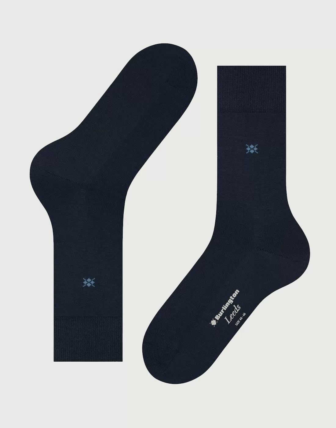 ullsokk marine blå herre burlington
