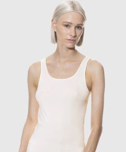 Offwhite singlet fra Mey