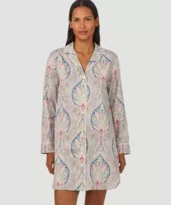 Ralph Lauren multi paisley N32354 nattskjorte