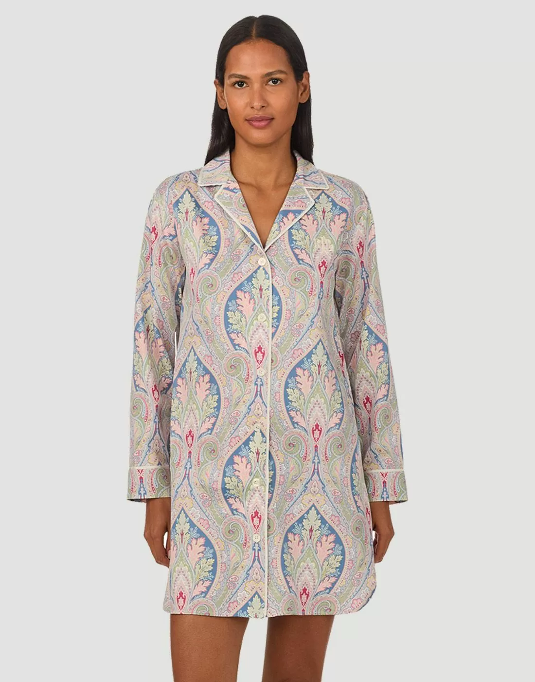 Ralph Lauren multi paisley N32354 nattskjorte