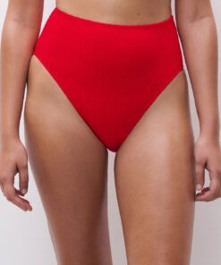 chantelle pulp onesize høy bikinitruse cherry red
