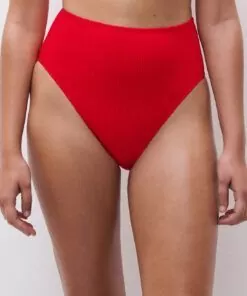 chantelle pulp onesize høy bikinitruse cherry red