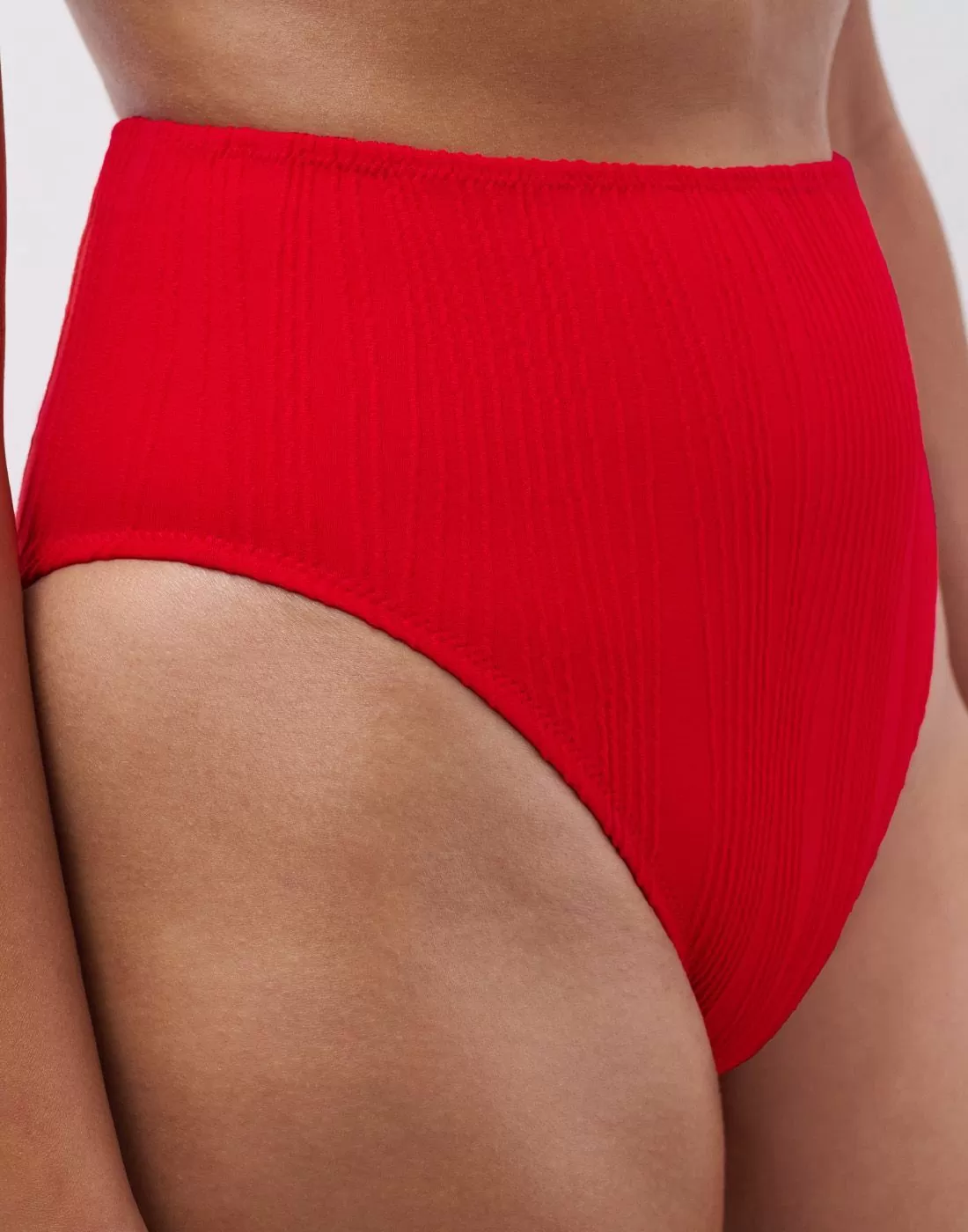 chantelle pulp onesize høy bikinitruse cherry red