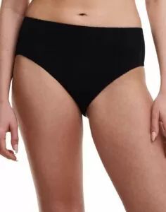 chantelle pulp høy bikinitruse svart