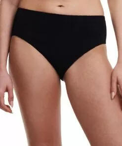 chantelle pulp høy bikinitruse svart